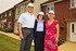 Stuart and Jo Ager with Taylor Wimpey Sales Executive Carol at The Romans at Augusta Park.