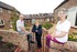 Roy and Jenny Millerchip with Sales Executive Sam Banks at The Barns at Oakham Manor in Telford.