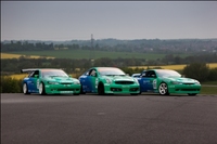 Team FALKEN score another podium to lead British Drift Championship