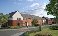 New David Wilson show home in Newcastle-Under-Lyme 