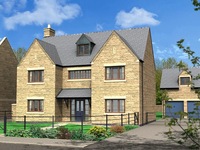 Three remaining – Linden Homes nearing completion of its Whittington’s Meadow development at Nassington.