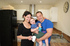 Sonia, Marc and their son Alessandros enjoying life at Lexden View