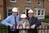 John and Janet Mundy with Taylor Wimpey Sales Executive Gary Cranfield at Bramble Walk in Biggleswade.