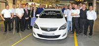 Ellesmere Port Plant produces 100,000th Astra Sports Tourer