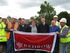 Students from Pennine Magpie pictured with Redrow employees.