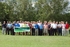 Team members were grateful ‘fore’ Persimmon’s donation