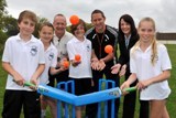 Team members grateful ‘fore’ Persimmon’s donation