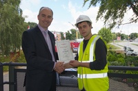 Top apprentice taps into Redrow's success