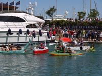 Ocean Village gears up for Cardboard Boat Race 2011