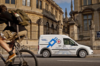Transit Connect Electric vans enter Oxford to London Eco Rally