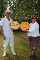 Cheese carving challenge at Coughton Court