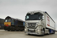 Truck beats train in Commercial Motor and Railways Illustrated test