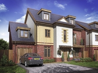 Champagne reception for new homes in Ruislip