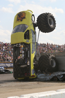 Monster Truck Driver tries his hand as stand-up act
