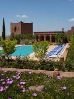 The pool at Kasbah Angour