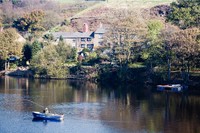 Traditional homes surrounded by natural beauty