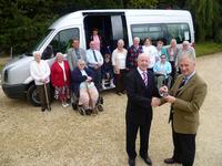 Stow Disability Association Volkswagen Crafter handover