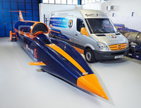 Land speed record team signs-up a Mercedes-Benz Sprinter