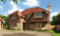 New country homes in Newick are perfect for families