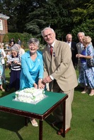 Ken and Brenda tie the knot at Castle Village