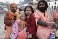 A picture taken at Pashupatinath Temple, Nepal