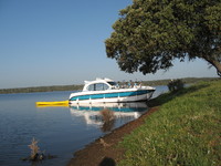 Late summer sun at the Amieira Marina