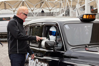 The Stig, a black cab and Chris Evans
