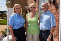 Happy buyers relocate to Crest Park