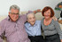 David and Elaine Upton with Elaine's elderly father