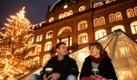 Christmas market in Tivoli Gardens, Copenhagen