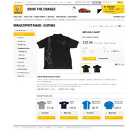 Renault launches online merchandise store