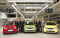 Skoda starts production of Citigo small car in Bratislava