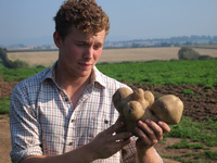 The spud that fell from space
