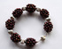 Merlot Pearl Cluster Bracelet