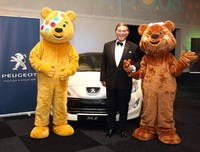 Peugeot helps Pudsey and friends boost funds