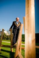 Mayor unveils new village green