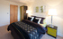 Liberty apartment bedroom at Park Central 