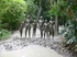 Family mud bath in Borneo