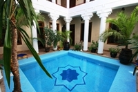 Riad Africa's courtyard