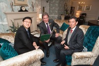 Korean fact-finders put Avonpark Village on the international map