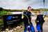 Wally and Su Shave at Holborough Lakes