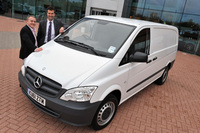 Vito winner drives forward with charity donations