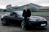 Martin Brundle tests the Jaguar XKR-S