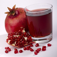 New organic pomegranate juice from Organic Village