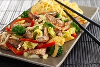 Stir-fry pork