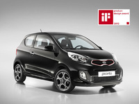 Kia Picanto three-door wins prestigious design award