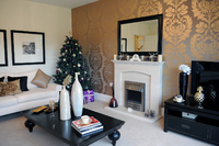 Show home has a seasonal makeover