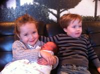 From delivery boxes to delivery room for O’Neill family