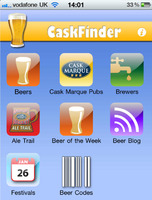 CaskFinder app