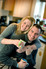 Adam Allen and Emma Wraith